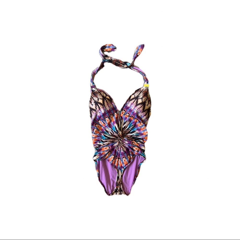 Kenneth Cole abstract one piece. Luxurious material, ultra comfy. Sz 4.